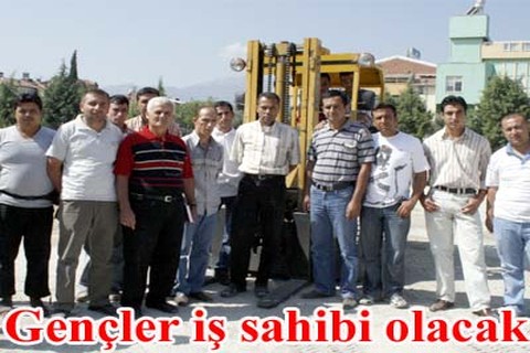 Gençler iş sahibi olacak