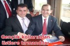Gençlik kollarından üstlere tırmandılar