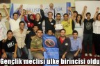 Gençlik meclisi ülke birincisi oldu