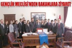 GENÇLİK MECLİSİ’NDEN BAKANLARA ZİYARET