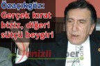 “Gerçek kırat biziz, diğeri sütçü beygiri”