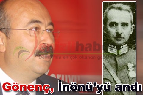 Gönenç, İnönü’yü andı