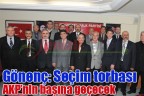 Gönenç: Seçim torbası AKP’nin başına geçecek