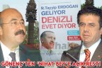 GÖNENÇ’TEN ‘NİHAT BEY’E AÇIK REST!