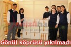 Gönül köprüsü yıkılmadı