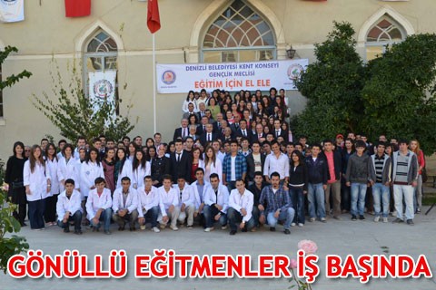 GÖNÜLLÜ EĞİTMENLER İŞ BAŞINDA