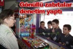 Gönüllü zabıtalar denetim yaptı