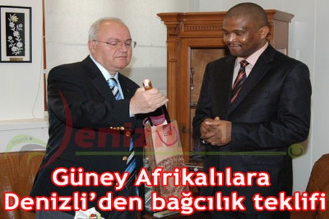 Güney Afrikalılara bağcılık teklifi