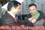 Gürbüz, 50 bin 2’nci rozeti taktı