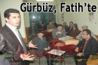 Gürbüz, Fatih’te