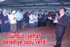 Gürbüz, şeffaf belediye sözü verdi