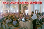HACI ADAYLARINA SEMİNER