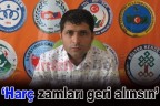 “Harç zamları geri alınsın”