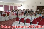 Hastane çalışanlarına AIDS eğitimi