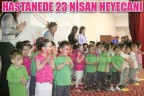 Hastanede 23 Nisan heyecanı