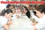 Hastaneye kitap desteği