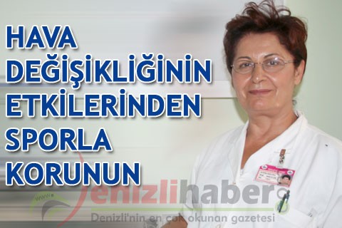 Hava değişikliğinin etkilerinden sporla korunun