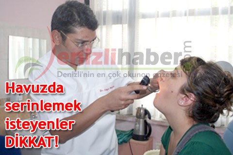 Havuzda serinlemek isteyenler DİKKAT!