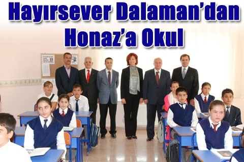 Hayırsever Dalaman’dan Honaz’a Okul