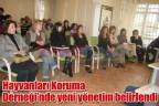 Hayvanları Koruma Derneği’nde yeni yönetim belirlendi
