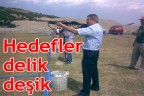 Hedefler delik deşik