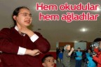 Hem okudular hem ağladılar