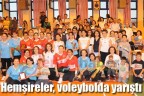 Hemşireler, voleybolda yarıştı