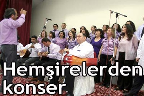 Hemşirelerden konser