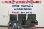 HIRSIZLIK ŞEBEKESİNE DARBE