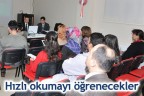 Hızlı okumayı öğrenecekler