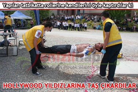 HOLLYWOOD YILDIZLARINA TAŞ ÇIKARDILAR