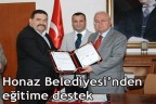 Honaz Belediyesi’nden eğitime destek