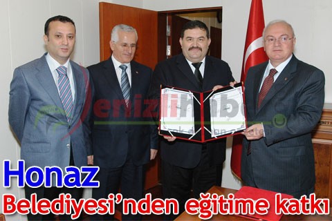 Honaz Belediyesi’nden eğitime katkı