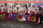 Honaz’da minikler büyüledi