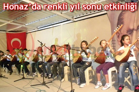 Honaz’da renkli yıl sonu etkinliği