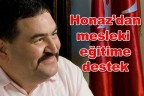 Honaz’dan mesleki eğitime destek