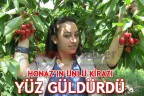 HONAZ’IN ÜNLÜ KİRAZI YÜZ GÜLDÜRDÜ