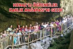 HONAZ’LI ÖĞRENCİLER KAKLIK MAĞARASI’NI GEZDİ