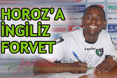 HOROZ’A İNGİLİZ FORVET