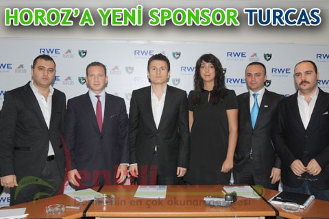 HOROZ’A YENİ SPONSOR TURCAS