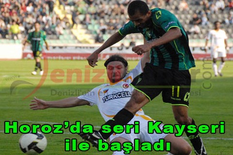 Horoz’da seri Kayseri ile başladı