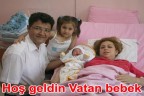 Hoşgeldin Vatan bebek