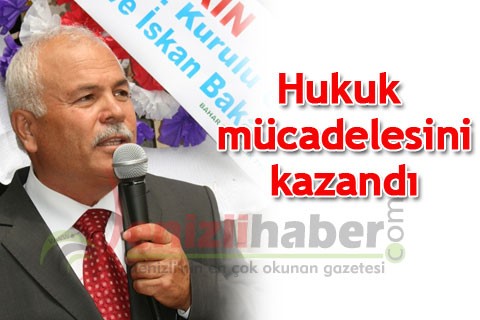 Hukuk mücadelesini kazandı