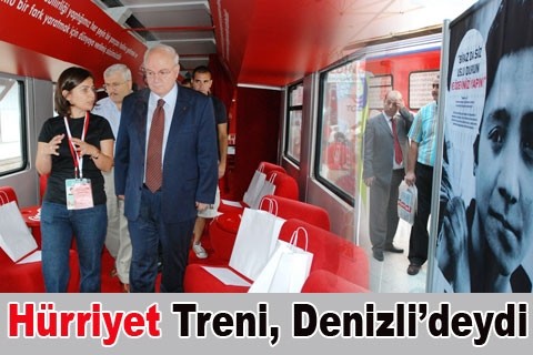 Hürriyet Treni, Denizli’deydi