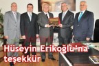 Hüseyin Erikoğlu’na teşekkür