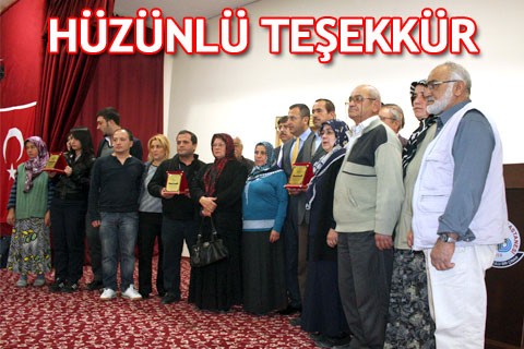 HÜZÜNLÜ TEŞEKKÜR