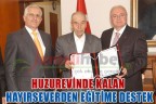 Huzurevinde kalan hayırseverden eğitime destek
