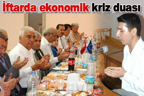 İftarda ekonomik kriz duası