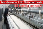İKİ KURUŞLUK GREV