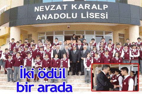 İki ödül bir arada